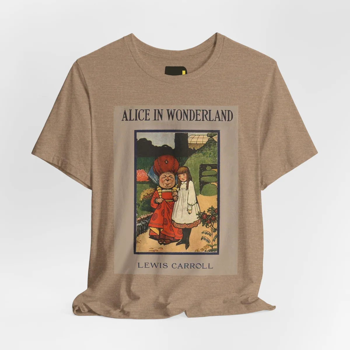 Alice im Wunderland Buchcover T-Shirt