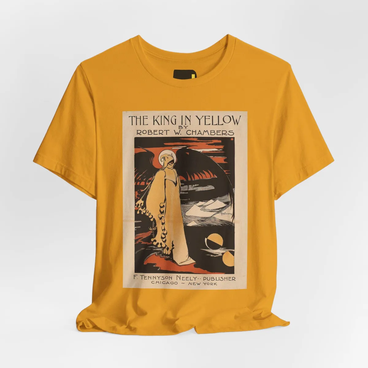 The King in Yellow Book Cover T-Shirt